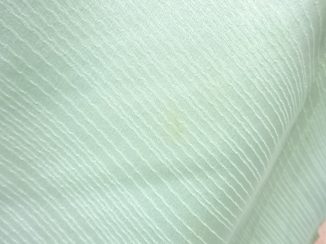  アンティーク　薔薇に水仙模様着物